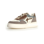 Scarpe sneakers donna W6YZ Xenia W taupe-bone-sage